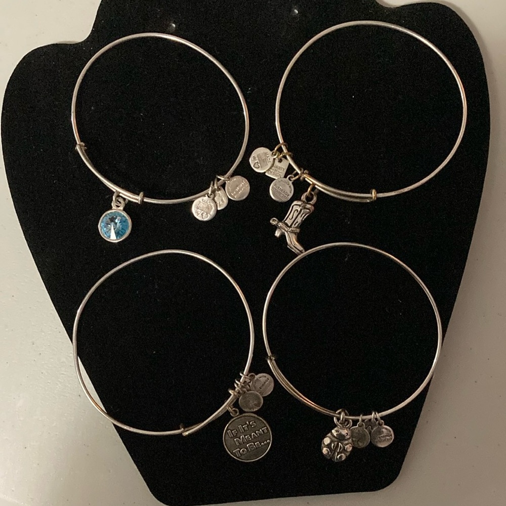 Alex & Ani Bracelet Bundle of 4